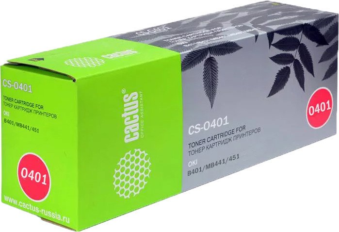 Картридж CACTUS CS-O401 (аналог OKI 44992403)