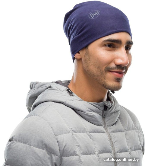 Шарф (бафф) Buff Original Solid Night Blue 117818 (р. 53-62)