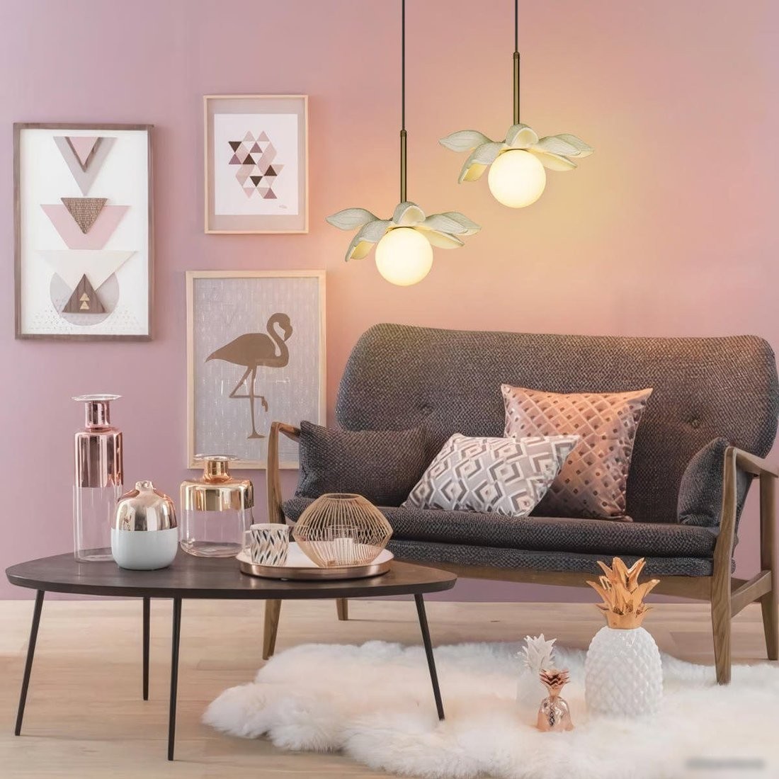 Люстра средней высоты LOFT IT Monro 10213/A White