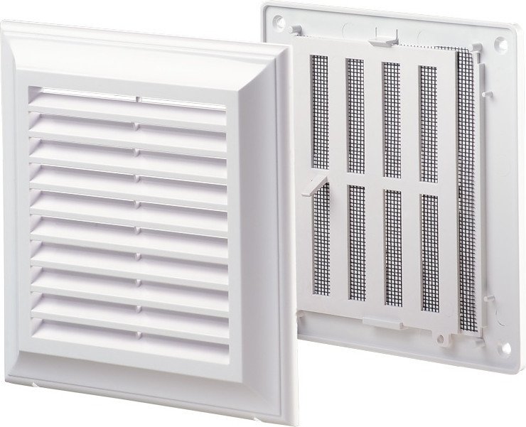 Вентиляционная решетка Vents Декор 140x140БРс