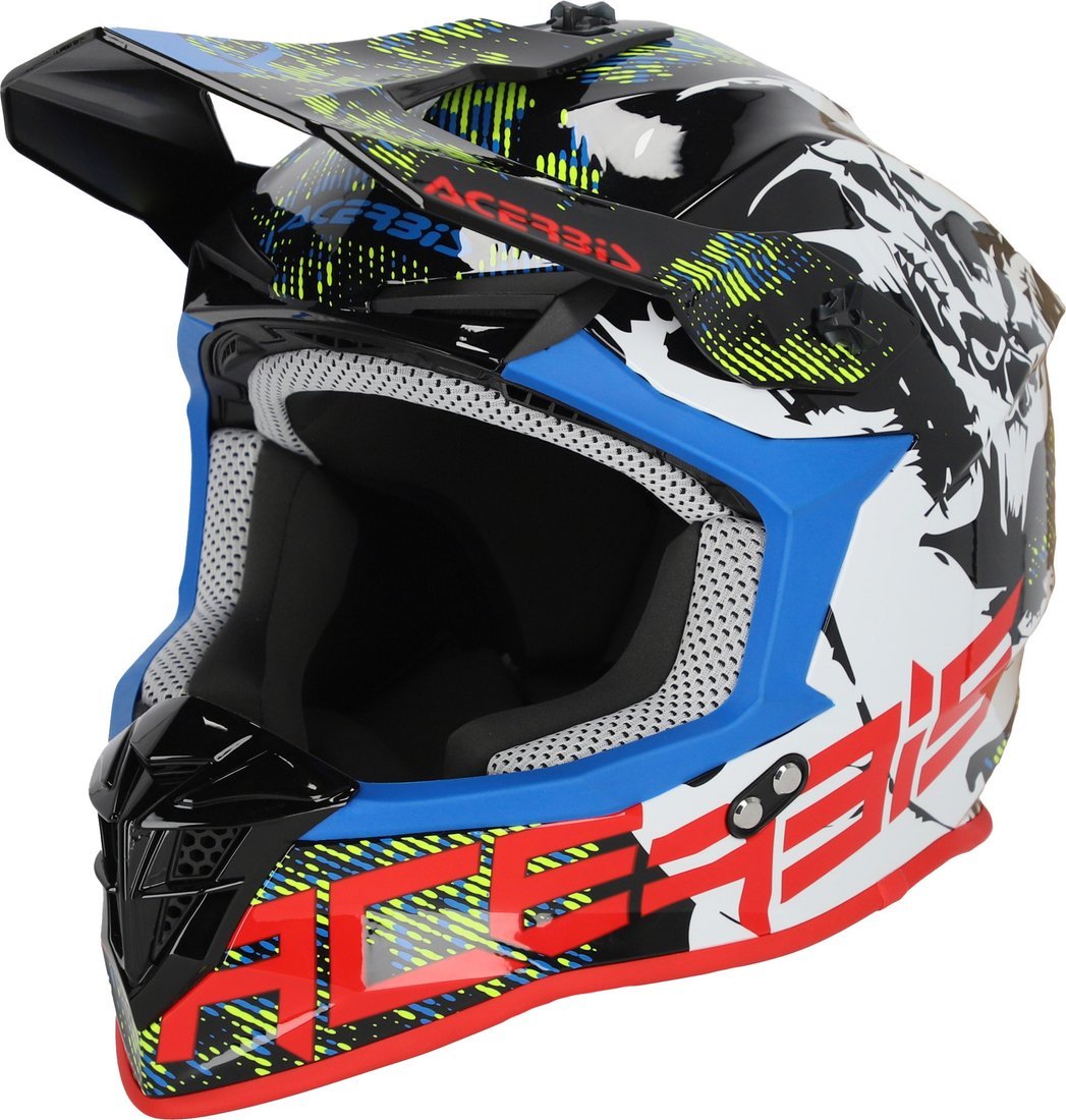 Мотошлем Acerbis Linear 22-06 0025316.237.062 (S, белый/черный)