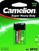 Батарейки Camelion 9V [6F22-BP1G]