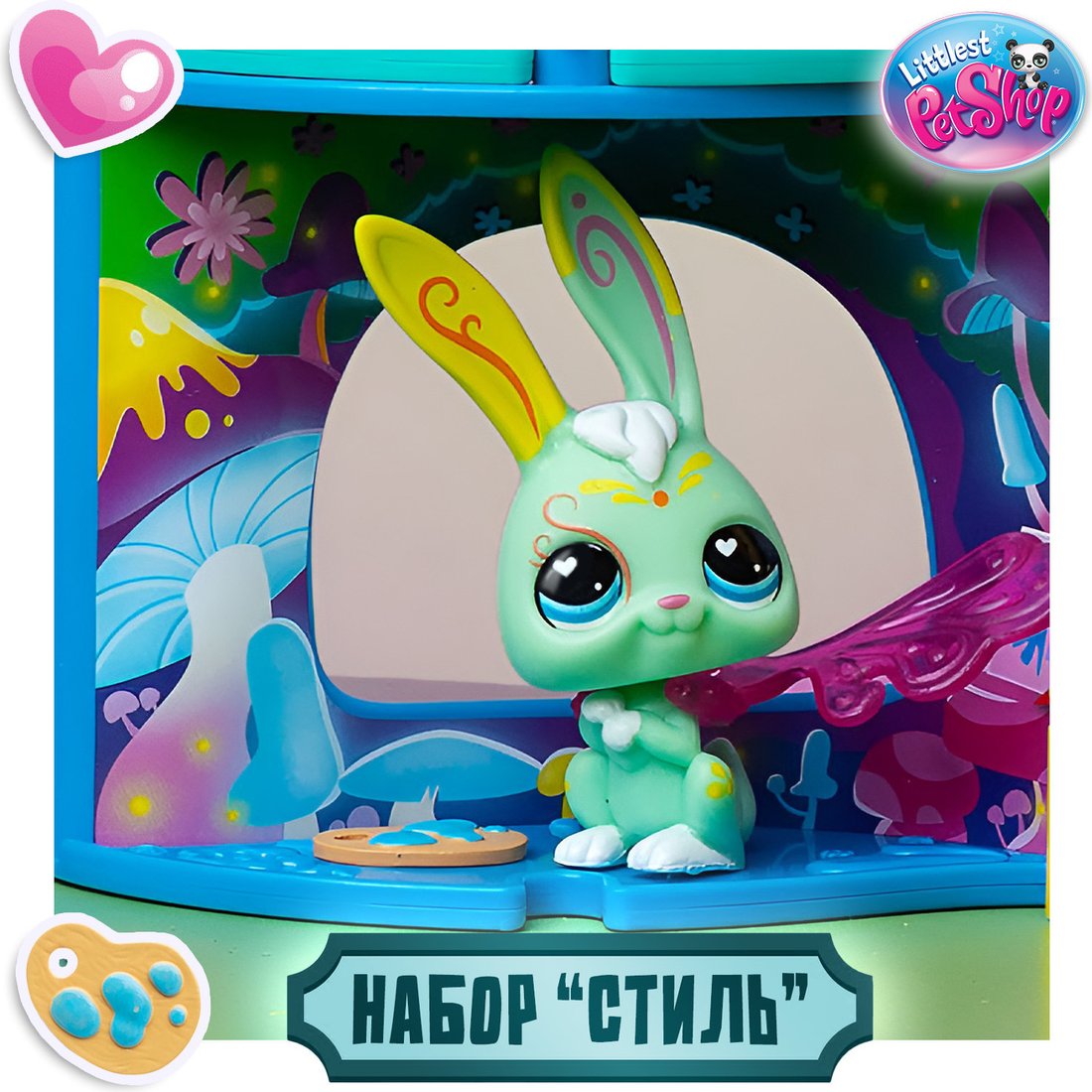 Игровой набор Hasbro Littlest Pet Shop Стиль Крылатый Кролик 01071_LPS