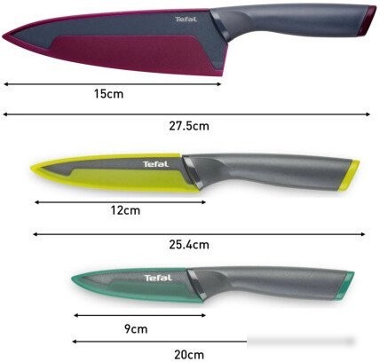 Набор ножей Tefal K122S355