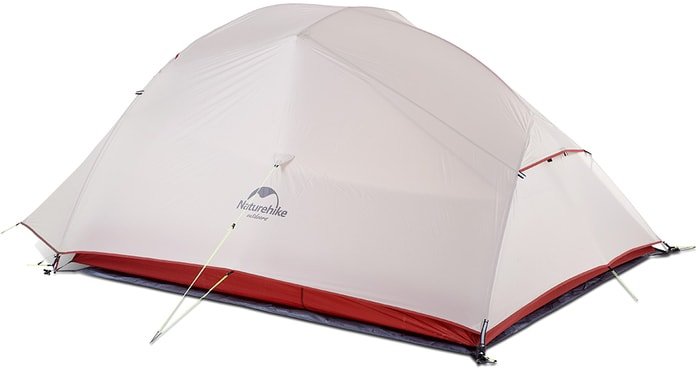 Треккинговая палатка Naturehike Cloud UP Ultralight 3 NH18T030-T New (210T, зеленый)
