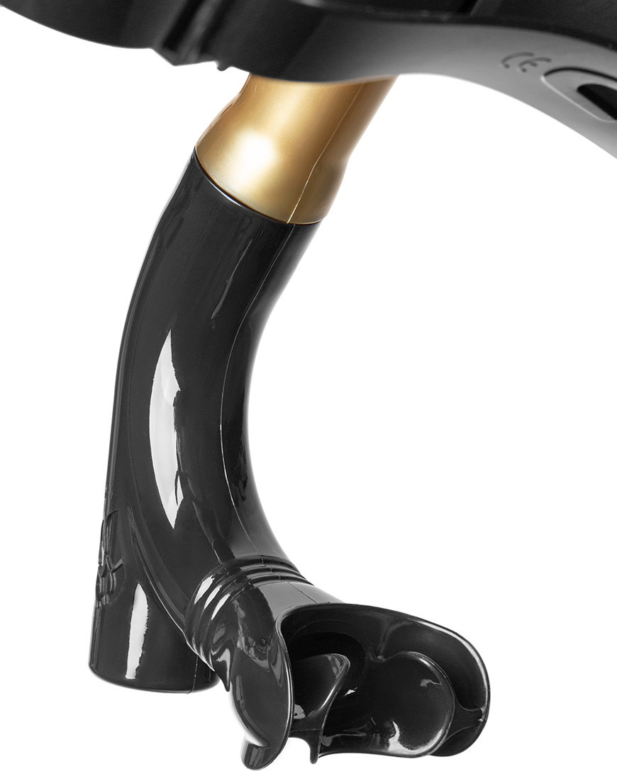 Трубка для плавания Mad Wave Pro Snorkel (золото)