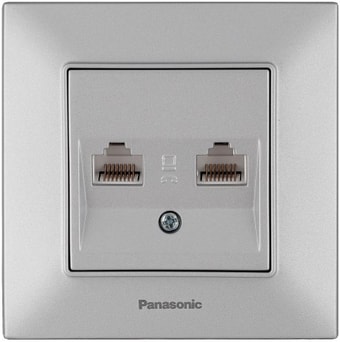 Розетка компьютерная Panasonic Arkedia Slim WNTC04062SL-BY