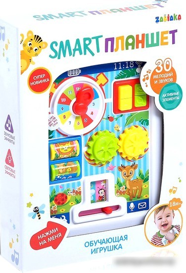 Развивающая игра Zabiaka Smart Планшет. Ферма 3340195