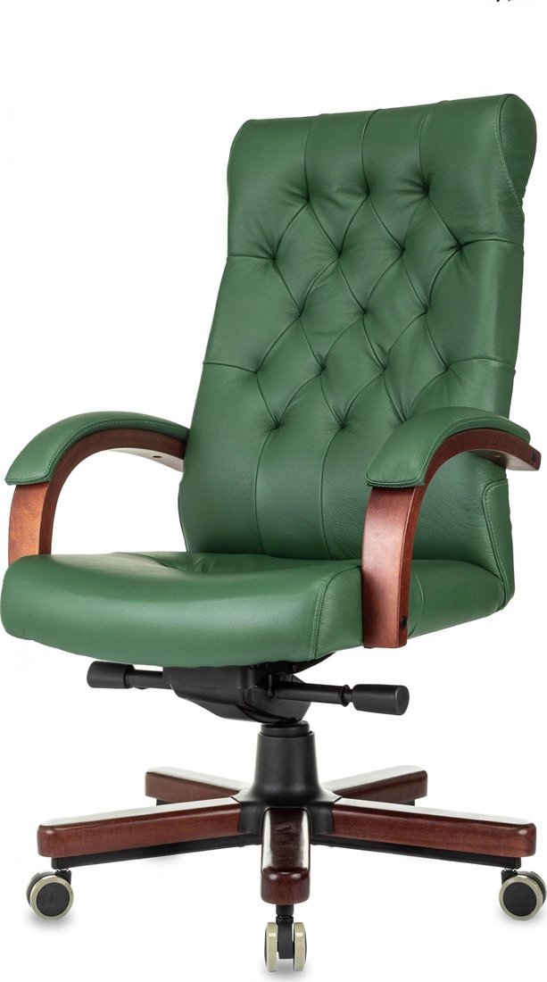 Офисное кресло Бюрократ T-9928WALNUT (зеленый)