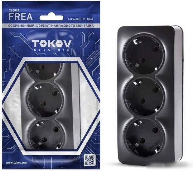 Розетка Tokov Electric Frea TKE-FR-R3Z-C14