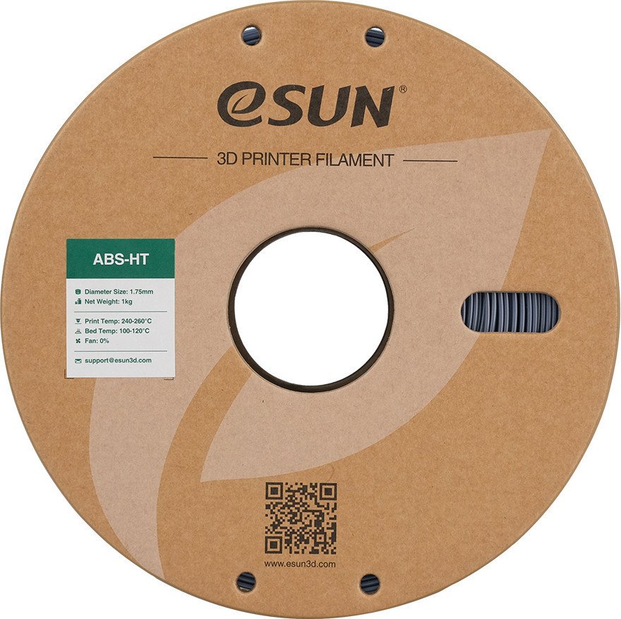 Пластик eSUN ABS-HT ABS-HT175H1TZ1 (1.75мм, 1кг, серый)