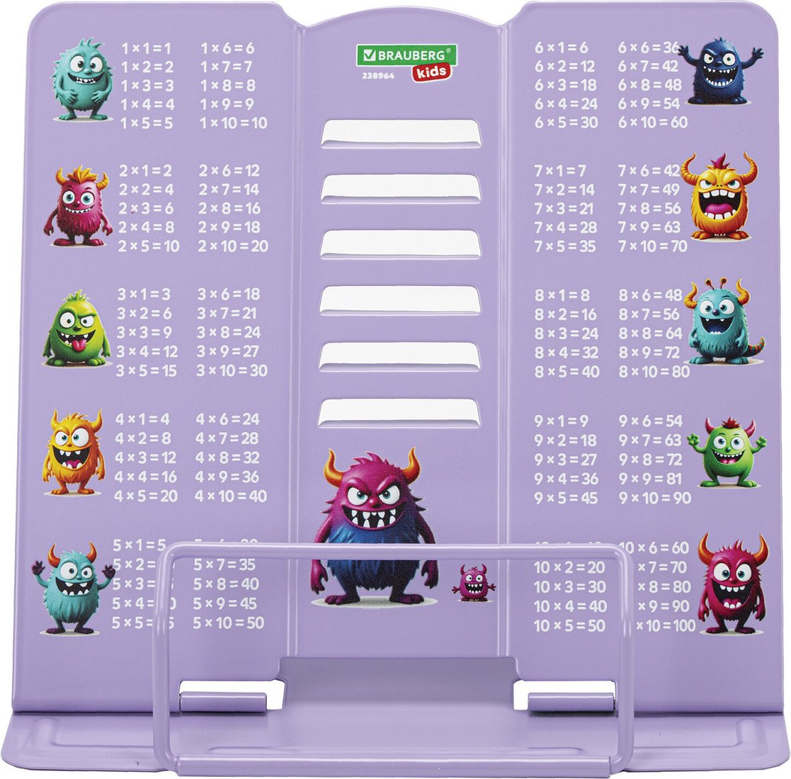 Подставка для книг BRAUBERG Kids. Monsters 238964