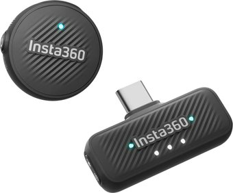Радиосистема Insta360 Mic Air (1TX+1RX, черный)