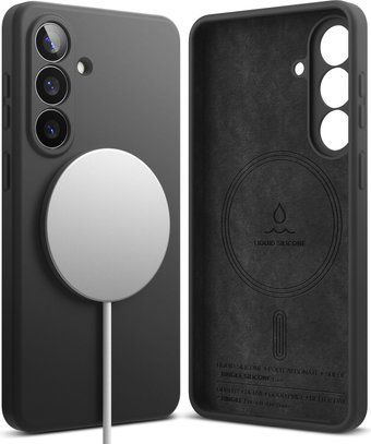 Чехол для телефона Ringke Silicone Magnetic для Galaxy S26 (Black)