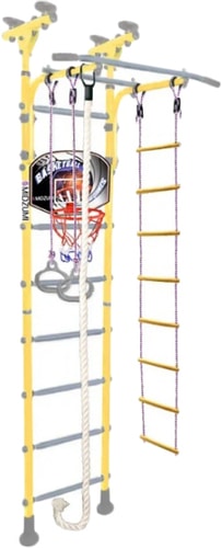 Детский спортивный комплекс Midzumi Niji Basketball Shield (лимонный пай)