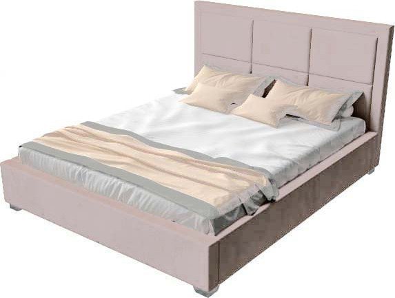 Кровать Elmax Империя 140x200 с ПМ Газ-лифт Континентальная рама (Glory 01)