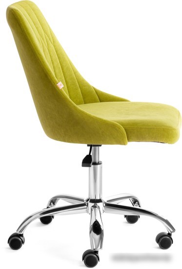 Кресло TetChair Swan (флок, олива)