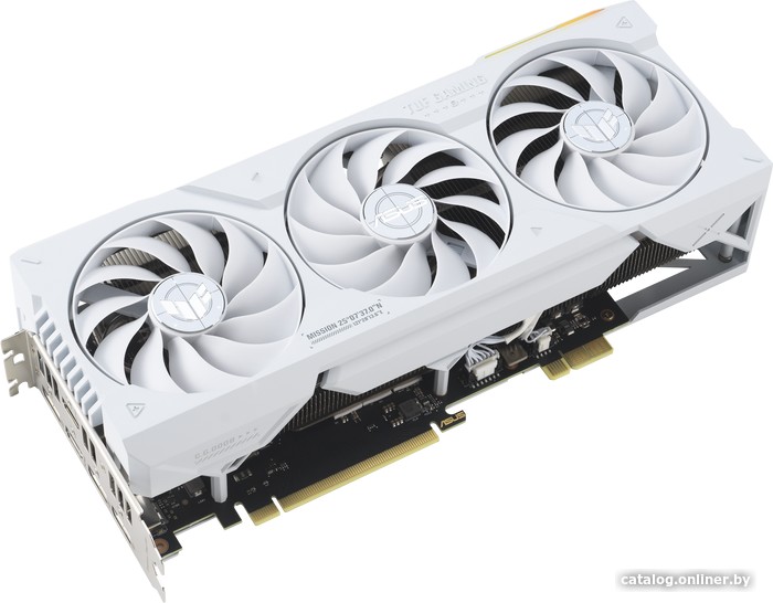 Видеокарта ASUS TUF Gaming GeForce RTX 4070 Ti Super BTF White OC Edition 16GB GDDR6X TUF-RTX4070TIS-O16G-BTF-WHITE