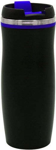Термокружка UTTA Dark Latte 5007.03 0.42л (черный/синий)
