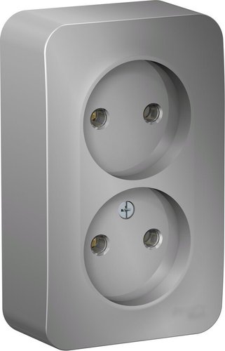 Розетка Systeme Electric Blanca BLNRA000213 (алюминий)