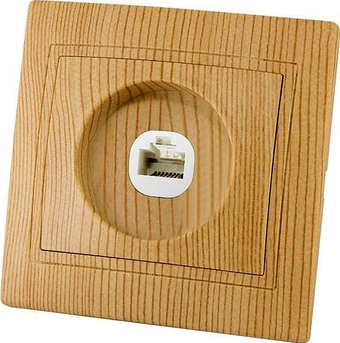 Розетка телефонная TDM Electric Лама SQ1815-0315
