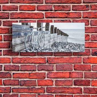 Картина на стекле Stamprint Велосипед у воды SD019 (50x125)