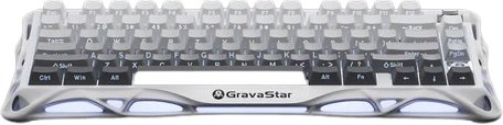 Клавиатура Gravastar Mercury K1 Gradient White (GravaStar x Kailh Cherry Pink) Клавиатура Gravastar Mercury K1 Gradient White (GravaStar x Kailh Cherry Pink)