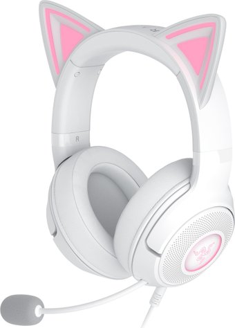 Наушники Razer Kraken Kitty V2 (белый)