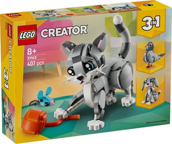 Конструктор LEGO Creator 3 в 1 31163 Озорной кот
