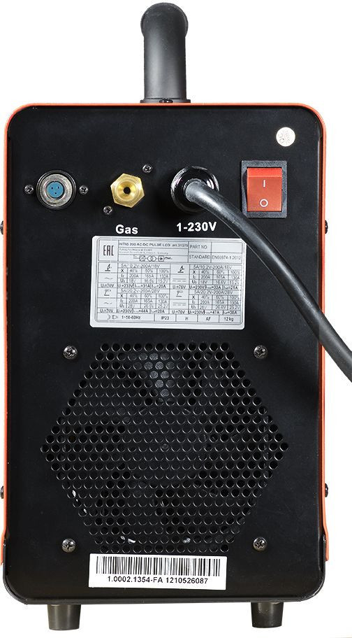 Сварочный инвертор Fubag INTIG 200 AC/DC Pulse LCD 31592.1