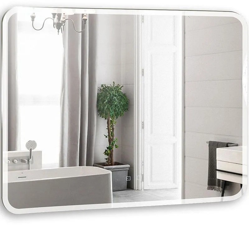 Silver Mirrors Зеркало Стив Voice 100x80 LED-00002618