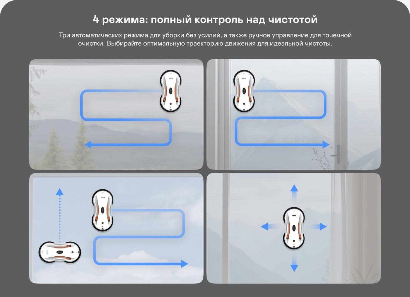 Робот для мытья окон Garlyn Spraybot