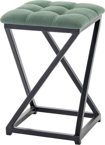 Табурет AMC Comfort 8К1.9 (кожзам, зеленый/черный)
