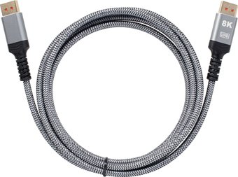 Кабель iOpen ACG630-2.0 DisplayPort - DisplayPort (2 м, серый)