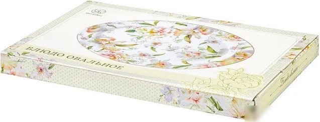 Блюдо Elan Gallery Корнелия 730825 (New Bone China)