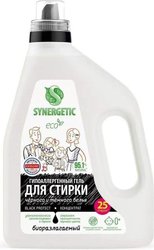 Гель для стирки Synergetic Black Protect биоразлагаемый 1.5 л