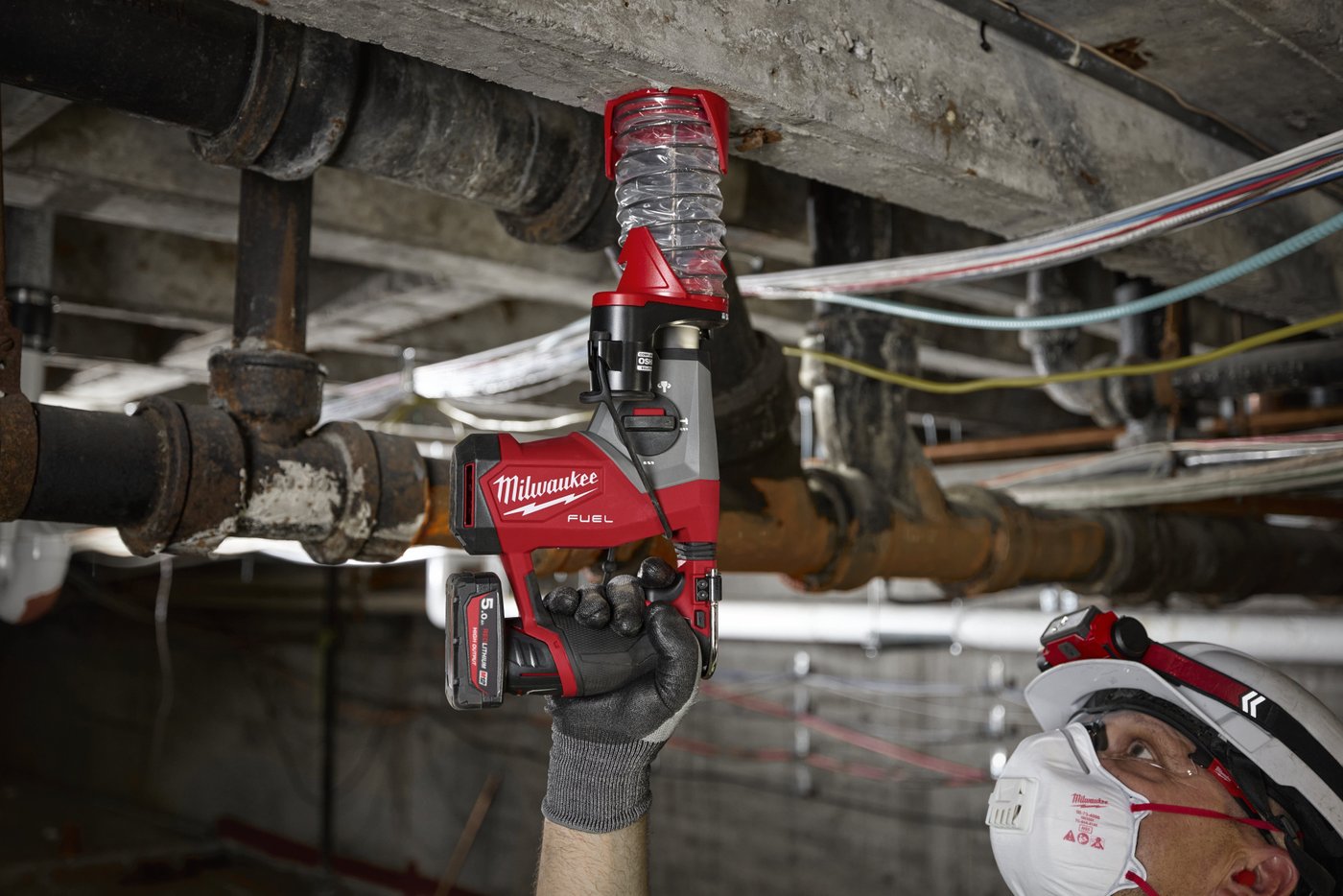 Перфоратор Milwaukee M12 FHAC16-502X 4933499185 (с 2-мя АКБ, кейс)