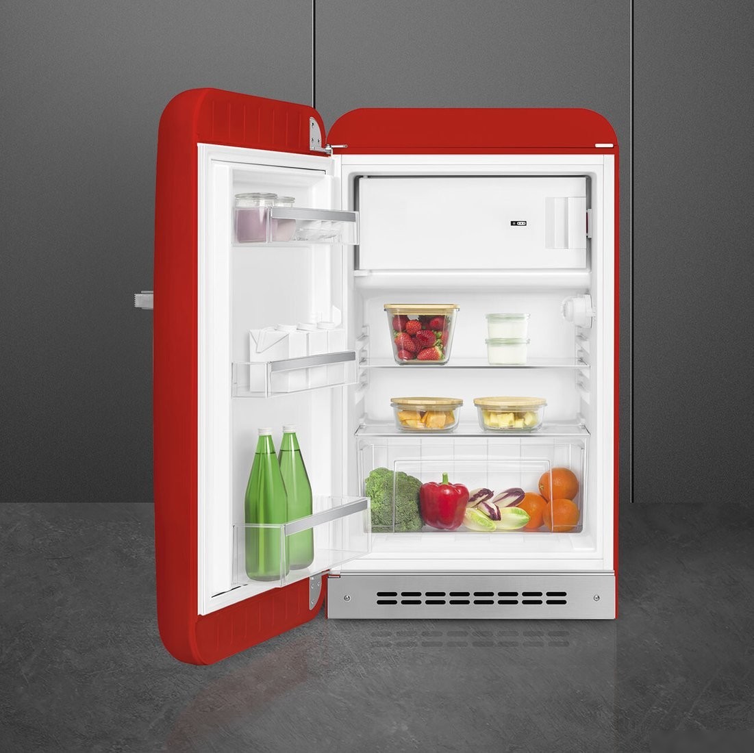 Однокамерный холодильник Smeg FAB10LRD6