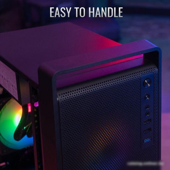 Корпус AeroCool CS-109-S-BK-v1
