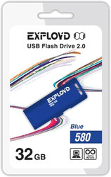 USB Flash Exployd 580 32GB (синий) [EX-32GB-580-Blue]