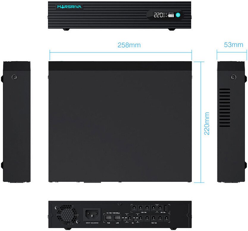 Источник бесперебойного питания Marsriva KP7 Pro