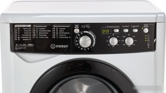 Стиральная машина Indesit EWSD 51031 BK CIS