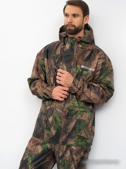 Костюм Huntsman Шторм Таффета PVC 56-58 (лес)