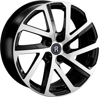 Литые диски Replay LX208 18x8" 5x114.3мм DIA 60.1мм ET 30мм BKF