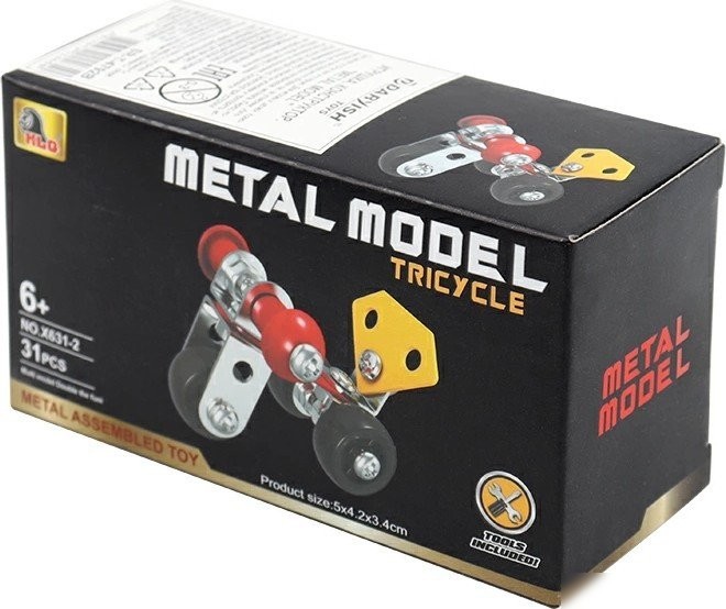Металлический конструктор Darvish Metal model Tricycle SR-T-4792B