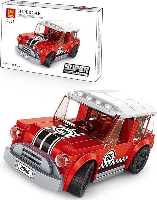 Конструктор Wange Спорткар - 85 143663 (115шт)