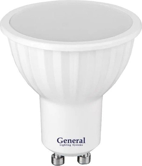 Светодиодная лампочка General GLDEN-MR16-B-12-230-GU10-4000 661464