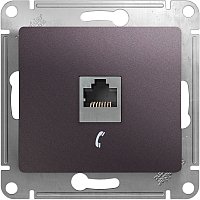 Розетка телефонная Systeme Electric Glossa GSL001481T