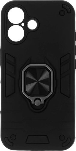 Чехол для телефона BoraSCO Anti-Shok Case для Apple iPhone 16 74537 (черный)