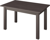 Кухонный стол Senira Кастусь 120-160x75 (венге/венге)